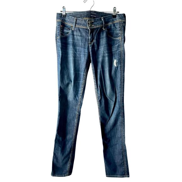 Hudson Women's Beth Mid Rise Bootcut Jeans with Back Flap Pockets Size 29 - Picture 1 of 6